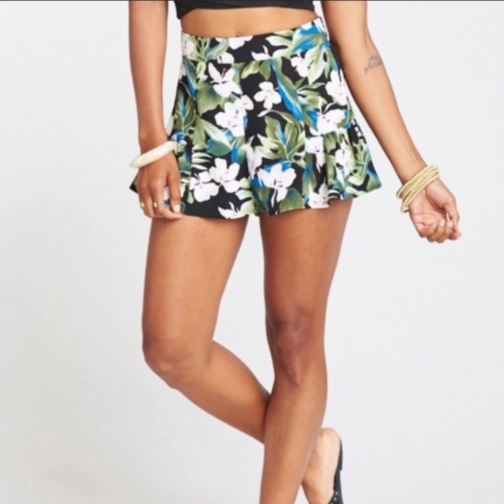 Show Me Your MuMu Sawyer Tropical Skippy Shorts
